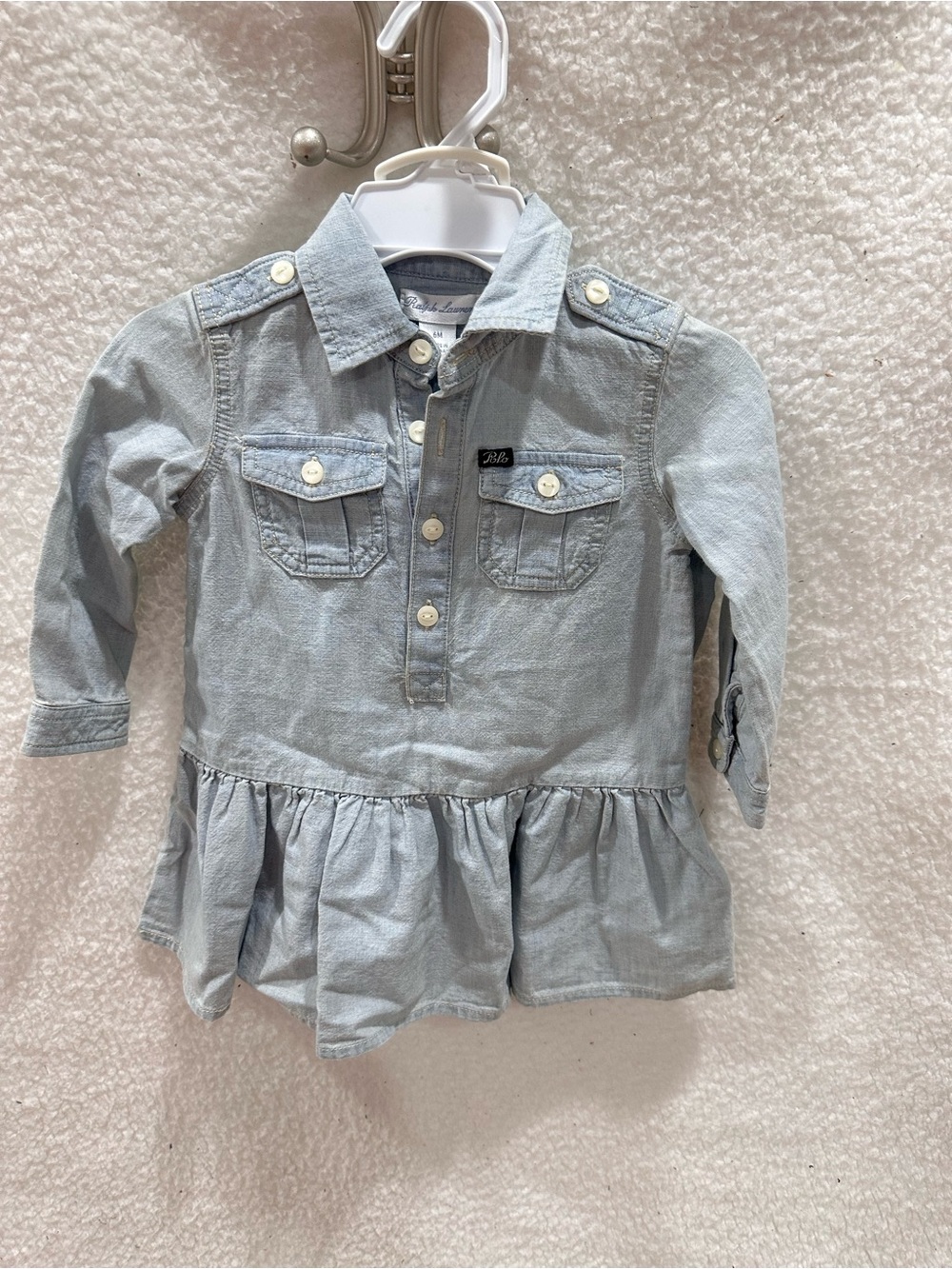 Baby Ralph Lauren Denim Look Dress